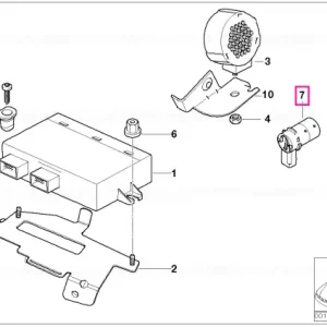 Senzor ultrasonic Dark Silver M871 - BMW - Mini Cumpărături sigure