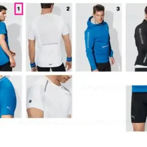 Plată securizată Tee Athletics, Mens S, BLUE - BMW