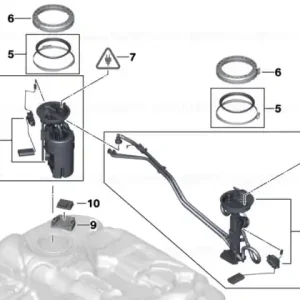 Delivery unit with in-tank pump & filter - BMW Ofertă de sezon