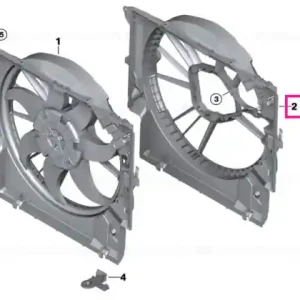 Fan shroud - BMW Disponibil imediat