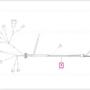 Bestseller wiring harness, engine trans. module - BMW