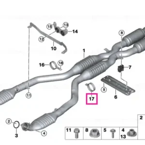 Clema tub stanga - BMW Popular