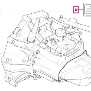 Stick-on label, transmission oil MTF-94 - BMW - Mini Expediere rapidă