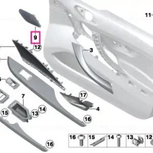 Reducere extra Capac difuzor tweeter stanga - BMW