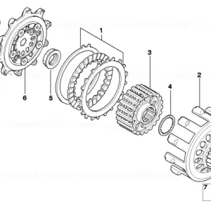 Ultima șansă Surub hexagonal M5X12 - BMW Motorrad