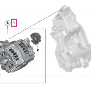Exch. generator 180A - BMW Lichidare de stoc