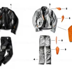 Trousers Airflow 4, ladies, black 44 - BMW Motorrad Livrare gratuită