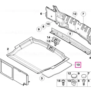 Insulating mat - BMW Lichidare de stoc