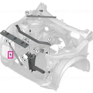 Livrare rapidă V-strut, right - BMW