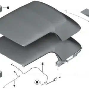 Capac capotă convertibilă SCHWARZ - BMW - Mini Ultima șansă