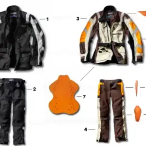 Expediere rapidă Jacket Trailguard, ladies, black-silver 46 - BMW Motorrad