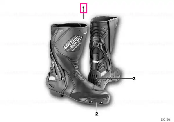 Boots, SportDry, black 39 - BMW Motorrad Ofertă limitată