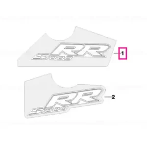 Reducere Lettering S1000RR, left - BMW Motorrad