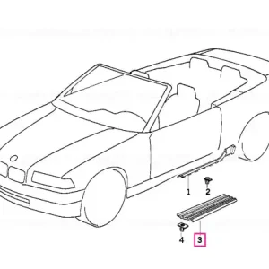 Chilipir Capac față SILBERGRAU M3 - BMW