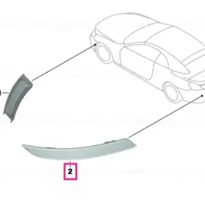 Reflector, rear left - BMW Preț mic