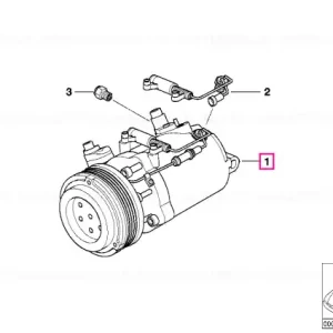 Reduceri RP air conditioning compressor - BMW