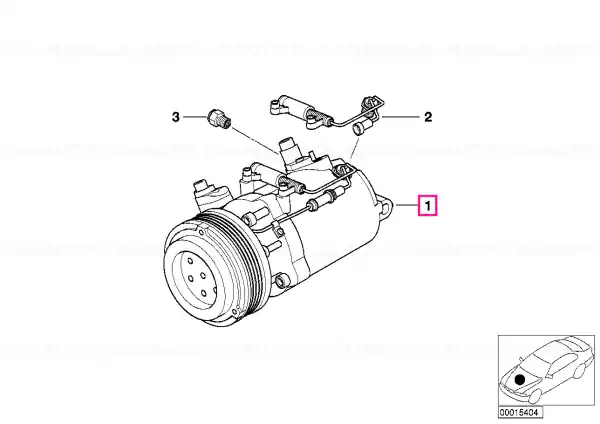 Reduceri RP air conditioning compressor - BMW