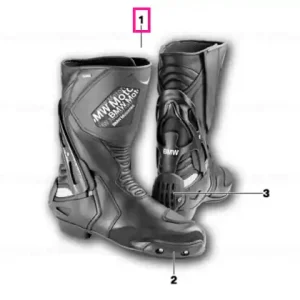 Cumpără online Boots, SportDry, black 48 - BMW Motorrad