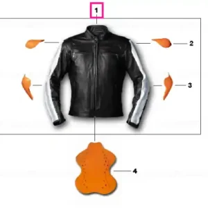 Transport gratuit Jacket, Club, leather, men XXXL (60/62) - BMW Motorrad