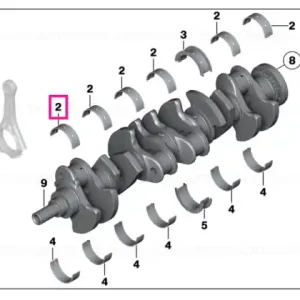 Cuzinet lagăr violet 65,00MM(0) - BMW Ultima șansă