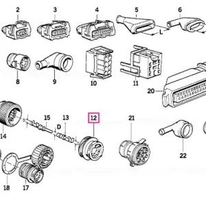 Plug terminal engine wiring harness 25 POL - BMW Vezi acum