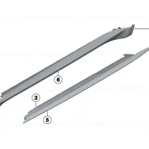 Mai ieftin Sill, primed, right M PERFORMANCE - BMW