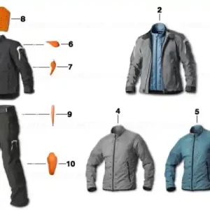 Chilipir Jacket Tourshell, men, black 52 - BMW Motorrad