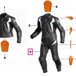 Trousers Start, men, black 54 - BMW Motorrad Super ofertă