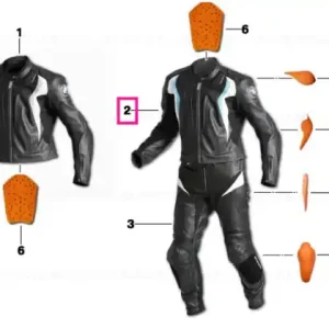Ieftin Jacket Start, men, black/blue 54 - BMW Motorrad