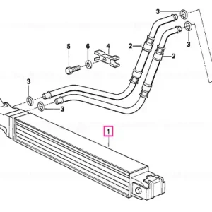 Preț redus Oil cooler - BMW