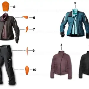 Transport gratuit Trousers Tourshell, ladies, black 40 - BMW Motorrad