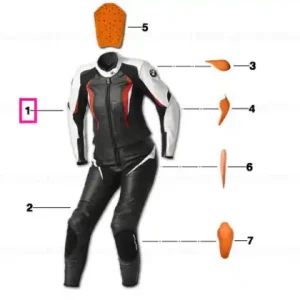 Reducere specială Jacket Start, ladies, black/red 42 - BMW Motorrad