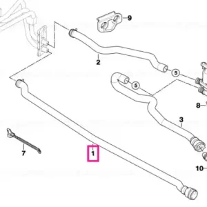 Reduceri Furtun radiator și retur motor - BMW