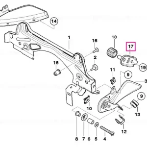 Reducere de preț Suport rezervor spate - BMW Motorrad