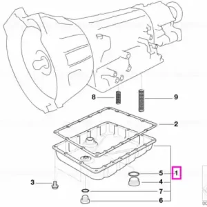 Chilipir Baie de ulei cutie de viteze automata A5S300J - BMW Seria 3 E36, Seria 5 E34 E39