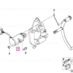 Ultima șansă Accelerator pedal potentiometer set 8-POLIG - BMW