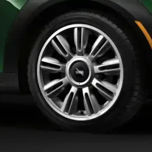 Janta aliaj usor - Twin Blade Spoke 130 - Silver (Bright Silver Metallic) - 7Jx17 ET:48 - Mini Cabrio R57, Clubman R55, Coupe R58, Roadster R59, R56 Preț promoțional