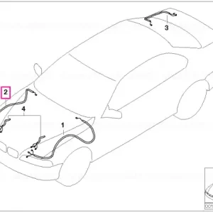 Preț redus Set cabluri reparație față dreapta - BMW