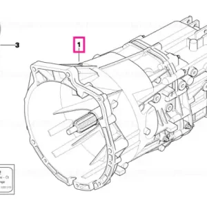 Retur ușor Schimb cutie viteze 5 trepte GS5-39DZ GS5-39DZ - THBC - BMW