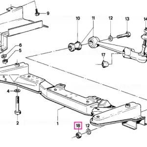 Cel mai bun preț Piuliță hexagonală M12X1,5 - BMW