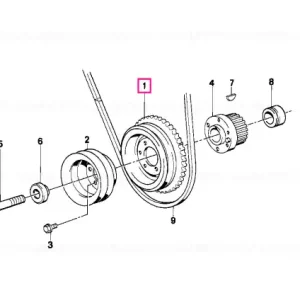 Plată sigură Vibration damper - BMW