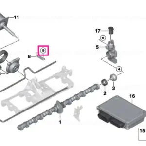 Cel mai bun preț Șurub hexagonal M7X8 - BMW