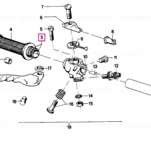 Handle tube - BMW Motorrad Nu rata