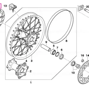 Discount Disc frână spate - BMW Motorrad