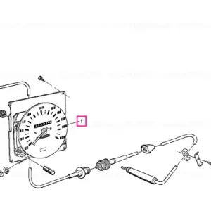 Speedometer KM/H - BMW Bestseller