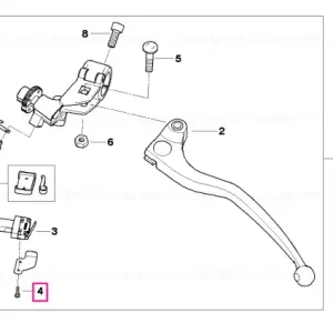 Cumpără online Șurub cufundat M2X10-8.8-MK - BMW Motorrad