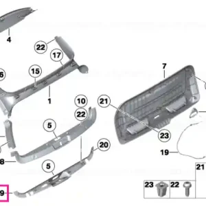 Cumpără acum Capac protecție cărcare inferioară VENETOBEIGE - BMW