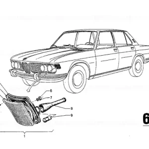 Right turn indicator ECE - BMW Livrare rapidă