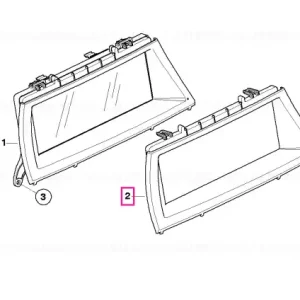 Trim monitor bord 8.8 inch - BMW Cumpără acum