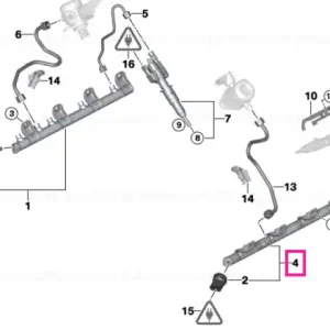 Cumpărături sigure Injection tube 5-8 - BMW